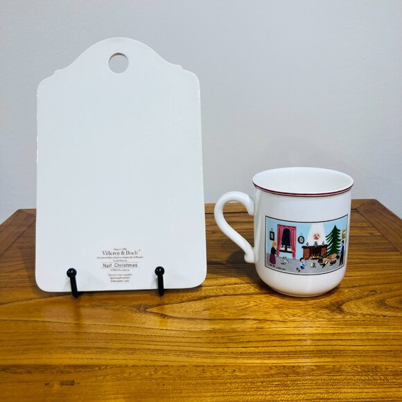 Villeroy and Boch matching mug and plate set - Picture 2 of 3